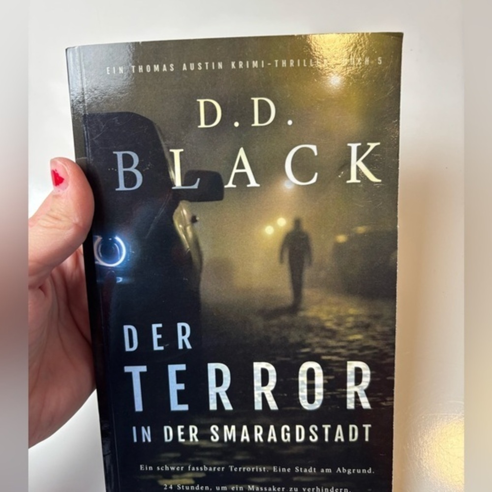 D.D. Black Der Terror in der Smaragdstadt paperback book